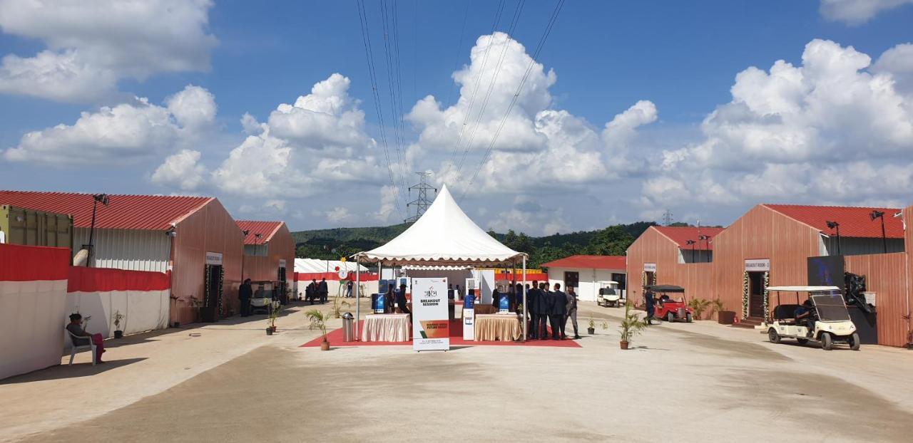 Praveg Tent City Narmada, Statue Of Unity Kevadia Zewnętrze zdjęcie