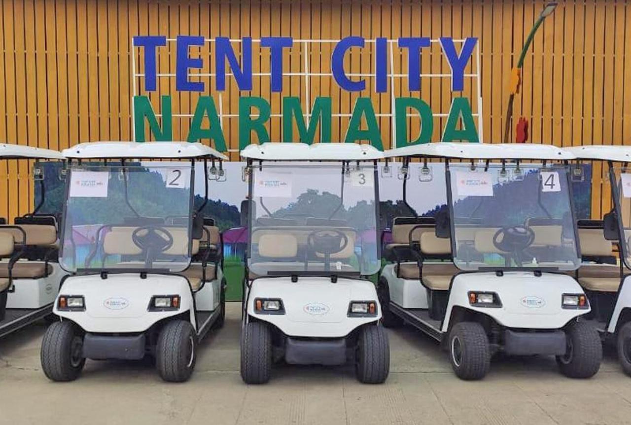 Praveg Tent City Narmada, Statue Of Unity Kevadia Zewnętrze zdjęcie